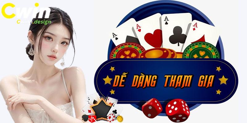 Tham gia V8 game bài 3D nhanh chóng, đơn giản